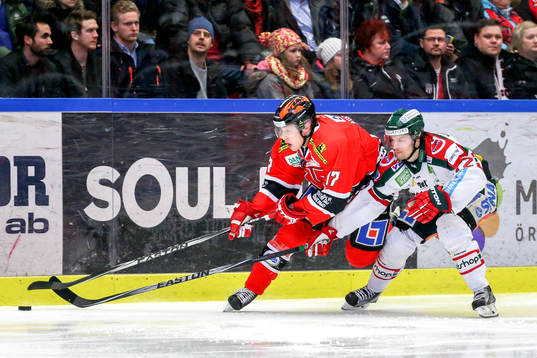 Örebros Daniel Viksten och Frölundas Patrik Carlsson