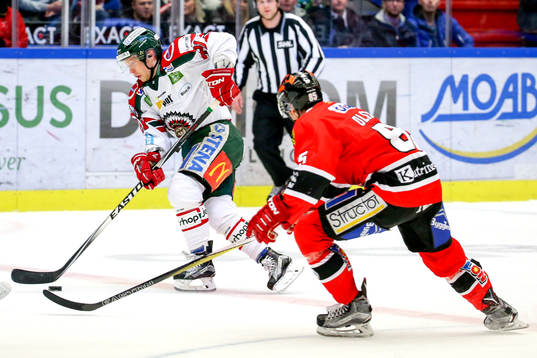 Frölundas Ryan Lasch och Örebros Kalle Olsson