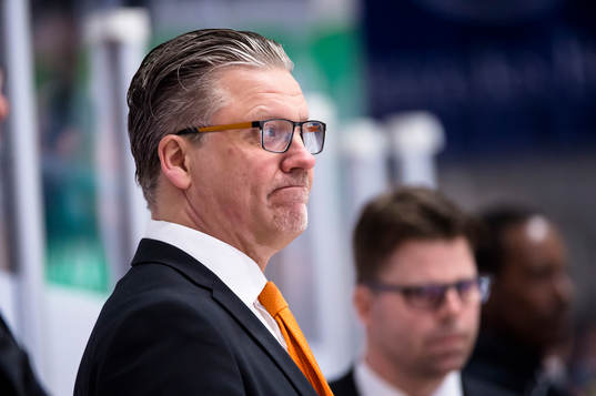 Karlskronas tränare Per Hånberg deppar