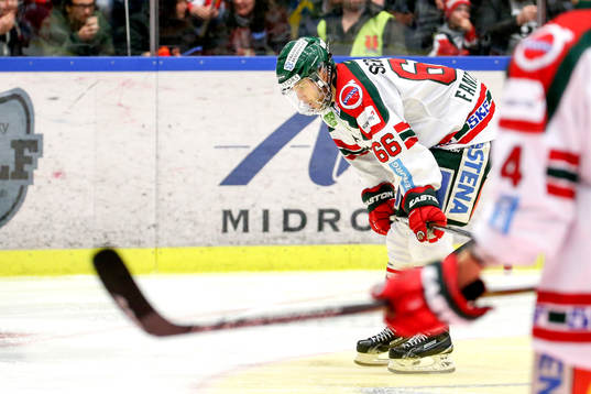 Frölundas Oscar Fantenberg deppar