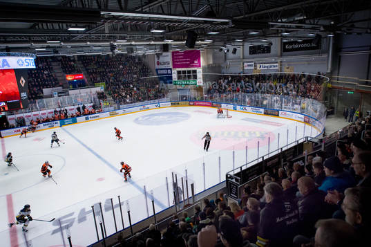 Vy över arenan