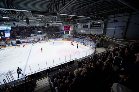 Vy över arenan