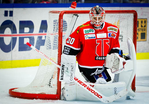 Örebros målvakt Henrik Lundberg