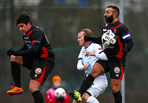 Trollhättans Josef Daoud och Gefles Jesper Florén