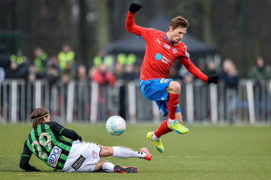 GAIS David Johannesson  och Helsingborgs Martin Christensen