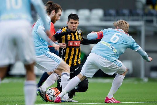 Brommapojkarnas Markus Gustafsson och Gustav