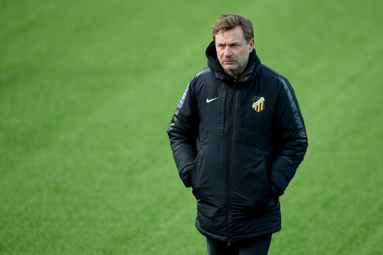 Häckens tränare Peter Gerhardsson