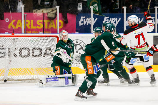 Malmö Redhawks Mathias Tjärnqvist gör 0-2