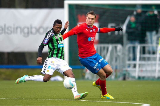 GAIS Carl Nyström och Helsingborgs Frederik Helstrup