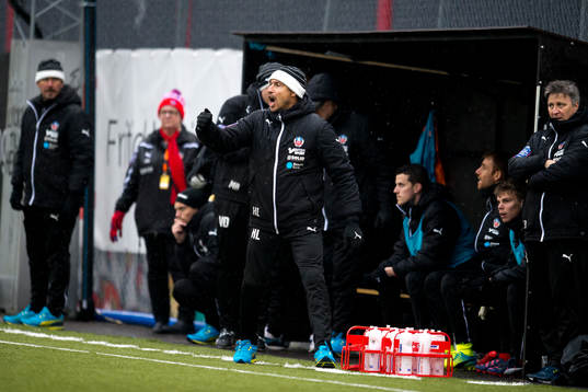 Helsingborgs tränare Henrik Larsson