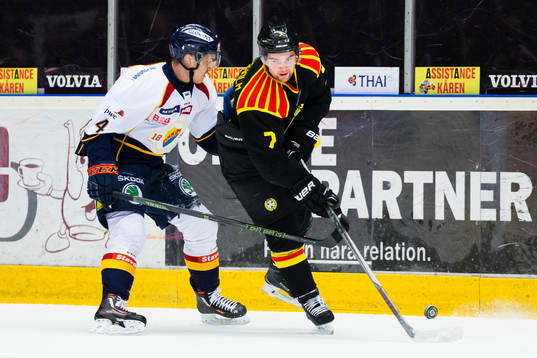 Djurgårdens Marcus Högström och Brynäs Ponthus