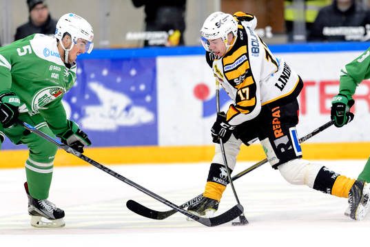 Rögles Alen Bibic mot Skellefteås Pär Lindholm