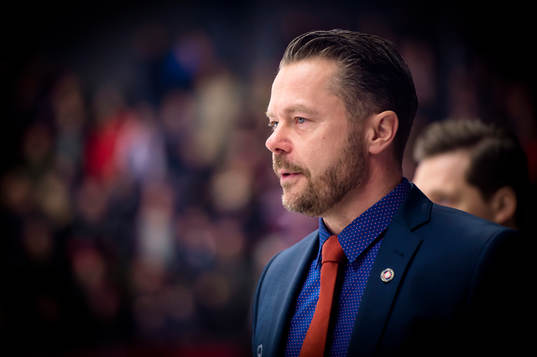 Växjös assisterande tränare Fredrik Hellgren