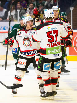 Malmö Redhawks  Johan Ivarsson jublar