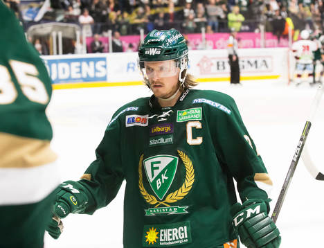 Färjestads Magnus Nygren deppar