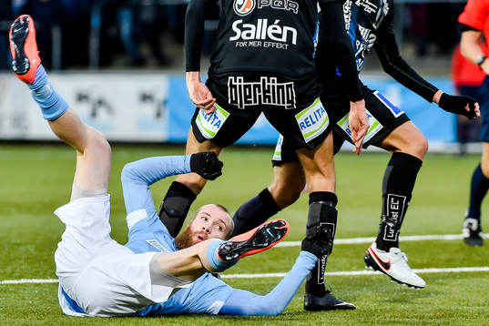 Malmö FFs Jo Inge Berget faller