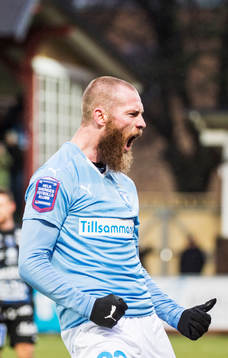 Malmö FFs Jo Inge Berget jublar