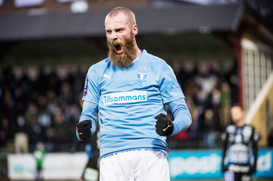 Malmö FFs Jo Inge Berget jublar