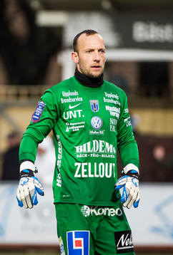 Sirius målvakt Benny Lekström