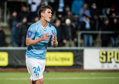 Malmö FFs Vidar Örn Kjartansson deppar