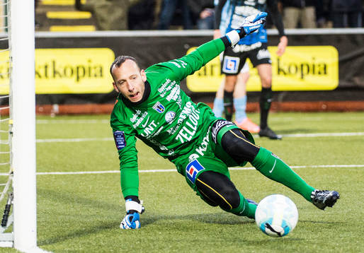 Sirius målvakt Benny Lekström