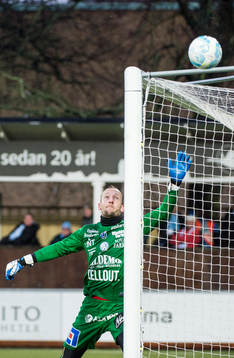Sirius målvakt Benny Lekström