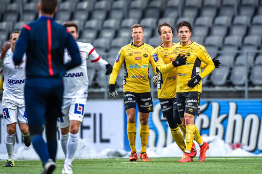 Elfsborgs Viktor Prodell , Viktor Claesson och Jörgen Horn