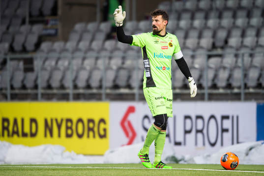 Elfsborgs målvakt Kevin Stuhr Ellegaard