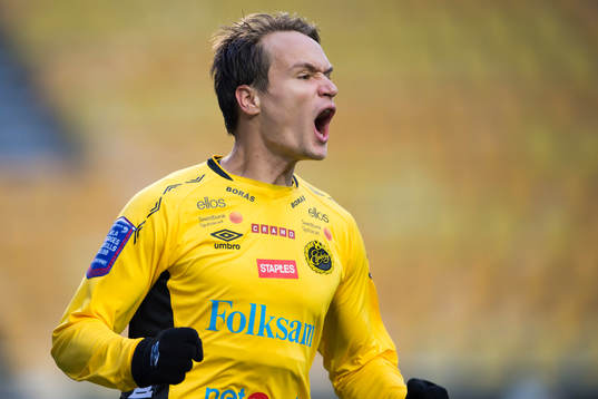Elfsborgs Viktor Prodell jublar