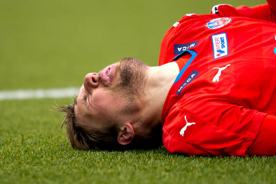 Helsingborgs Martin Christensen skadades