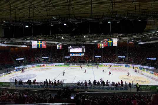 Scandinavium interiört