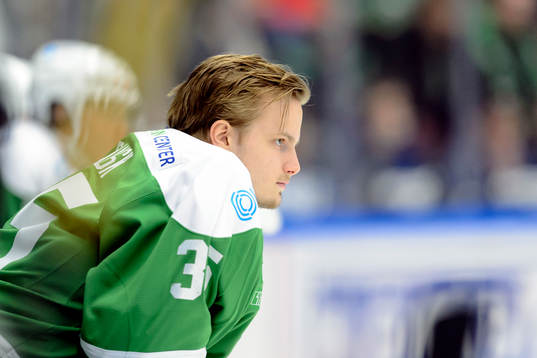 Rögles målvakt Oscar Dansk