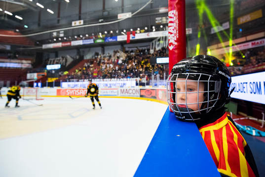 En knatte följer uppvärmningen