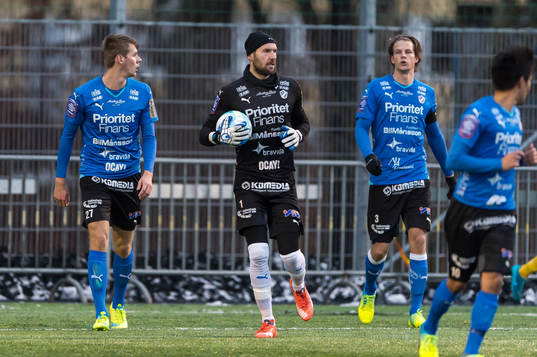 Halmstads målvakt Stojan Lukic