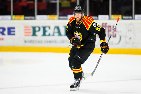 Brynäs Marc Zanetti jublar
