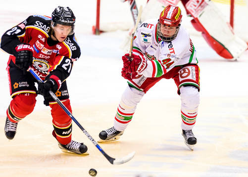 Luleås Emil Sylvegård och Modos Carl Grundström