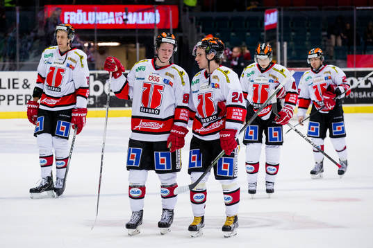Örebros Jakub Krejcik och Petr Zamorsky deppiga