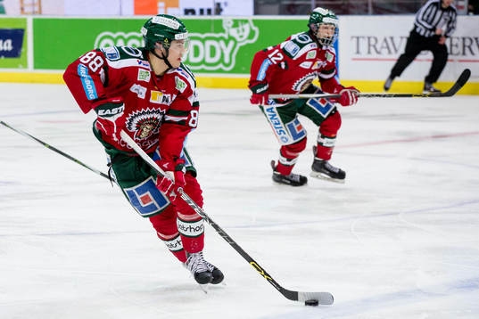 Frölundas Andreas Johnson och strax bakom Kristian