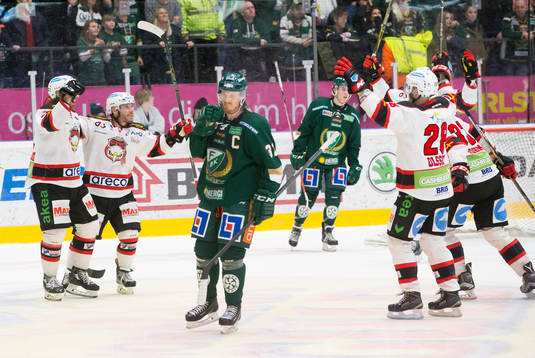 Malmö Redhawks Andreas Thuresson jublar