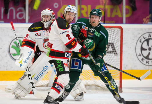 Malmö Redhawks Erik Andersson och Färjestads Martin