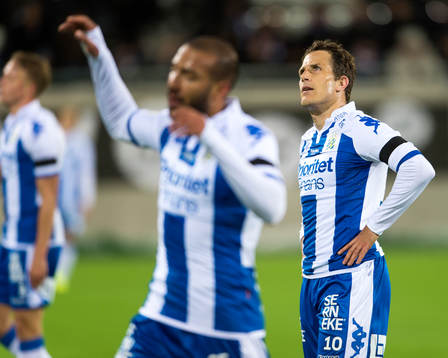 IFK Göteborgs Tobias Hysén deppar