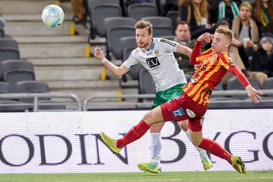 Hammarbys nyförvärv Arnor Smarason och Syrianskas Victor