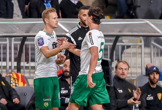 Byte mellan Hammarby Erik Israelsson och  Philip Haglund