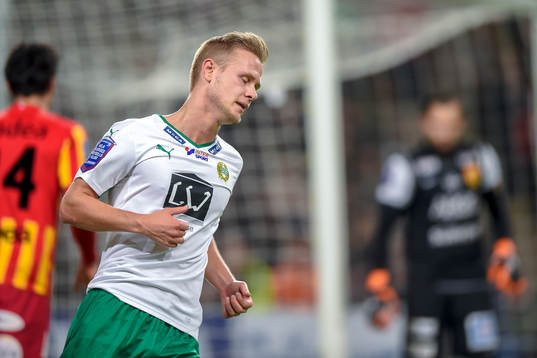 Hammarbys Erik Israelsson deppar