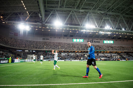Hammarbys målvakt Ögmundur Kristinsson