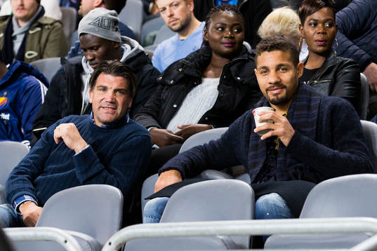Djurgårdens sportchef Bo Andersson och Djurgårdens
