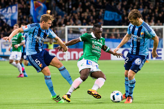 Djurgårdens Stefan Karlsson och Jesper Karlström