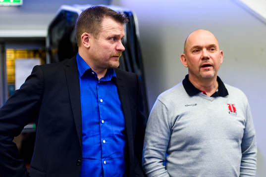 Luleås huvudtränare Joakim Fagervall och Örebros