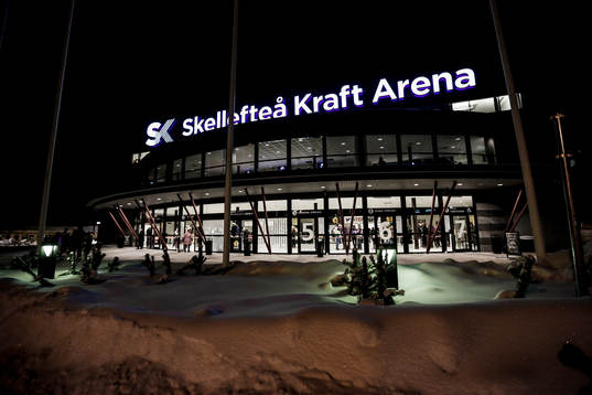 Skellefteå Kraft Arena exteriört