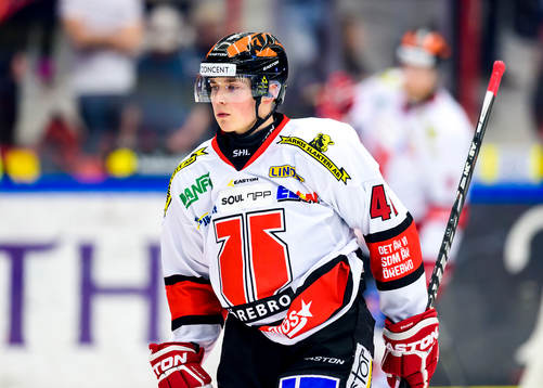 Örebros Joel Mustonen deppar